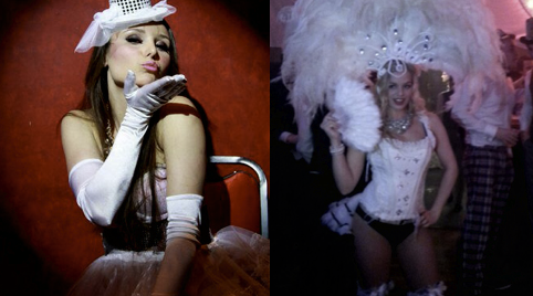 Burlesque podium als Solo Act