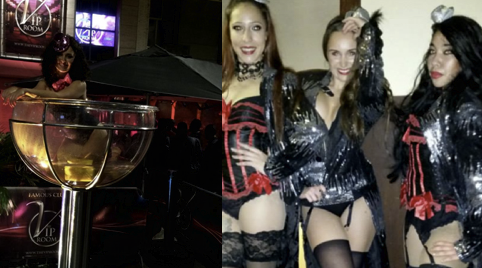 Martini Thema Dansers