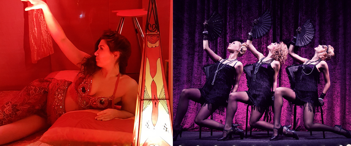 Burlesque danseressen